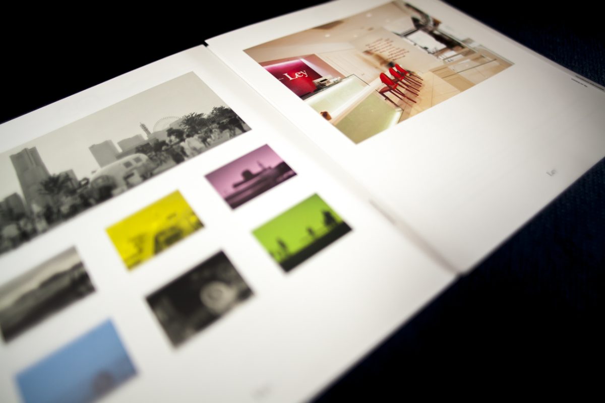 Hair and beauty salon Ley｜Recruiting book brochure リクルート用冊子｜グラフィックデザイン