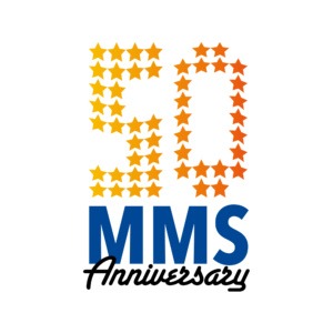 50th Anniversary｜キャンペーンロゴ｜明海グループ – MMS株式会社｜海運業 船舶管理業｜アートディレクション ロゴデザイン｜東京都目黒区