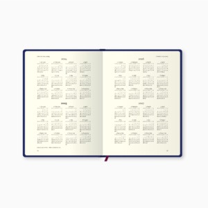 Treasure Note 2025 自由な発想から宝を生み出すノート｜オリジナルデザイン・ファブリック装ノートブック｜装幀・ブックデザイン グラフィックデザイン｜株式会社トレジャー・ファクトリー｜東京都千代田区｜A5サイズ版｜カレンダー
