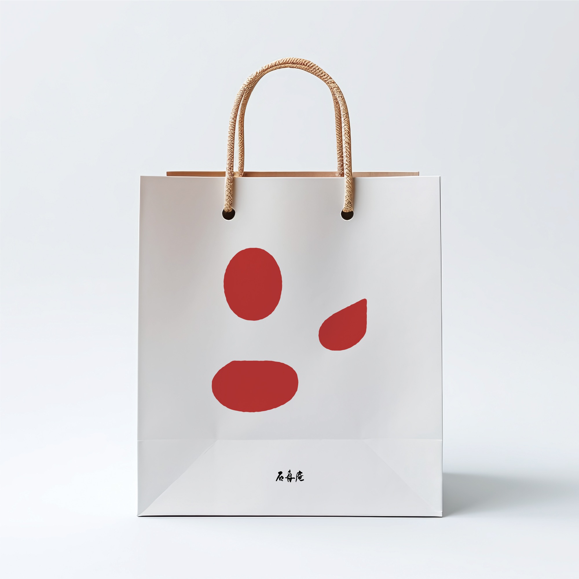 ごほうびあんこ ga｜株式会社石舟庵｜クリエイティヴディレクション ブランドロゴデザイン｜静岡県伊東市｜基本ロゴシンボル / ショッピングペーパーバッグ ※Proposal